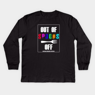 Out of spoons... Kids Long Sleeve T-Shirt